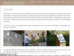 Sites similar to asnierespatrimoine.fr