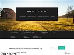 Sites similar to asociacionanahi.org