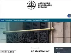 Sites similar to asociaciondeabogadostandil.org