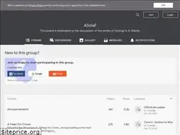 Sites similar to asoiaf.yuku.com