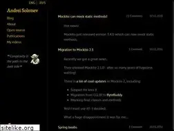 Sites similar to asolntsev.github.io