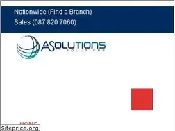 Sites similar to asolution.co.za