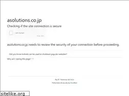 Sites similar to asolutions.co.jp
