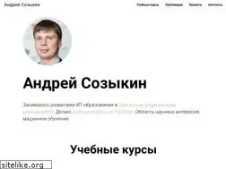 Sites similar to asozykin.ru