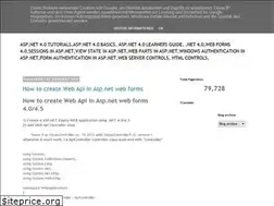 Sites similar to asp-net-web-forms-4-0.blogspot.com