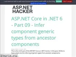Sites similar to asp.net-hacker.rocks