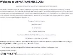 Sites similar to aspartamekills.com