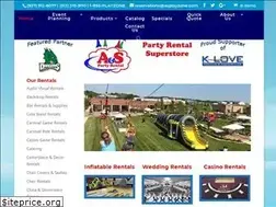 Sites similar to aspartyrental.com