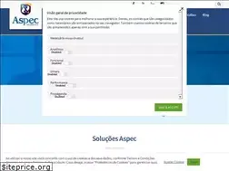 Sites similar to aspec.com.br