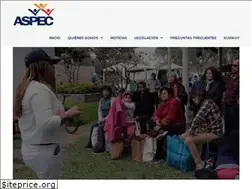 Sites similar to aspec.org.pe
