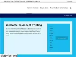 Sites similar to aspectprinting.co.uk