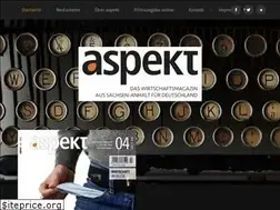 Sites similar to aspekt-magazin.de
