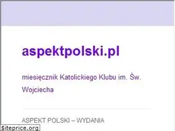 Sites similar to aspektpolski.pl