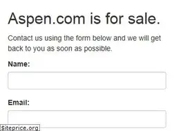 Sites similar to aspen.com