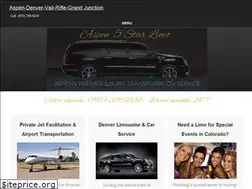 Sites similar to aspen5starlimo.com
