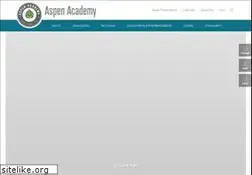 Sites similar to aspenacademy.org