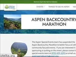 Sites similar to aspenbackcountrymarathon.com