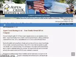 Sites similar to aspencreekhc.com