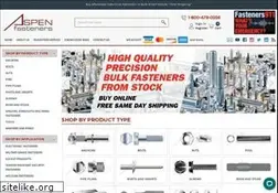 Sites similar to aspenfasteners.com