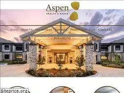 Sites similar to aspenhealthrehab.com