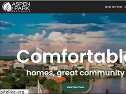Sites similar to aspenparkapartmentswichita.com