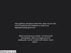 Sites similar to aspenphotoart.com