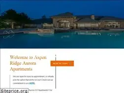 Sites similar to aspenridge-apts.com