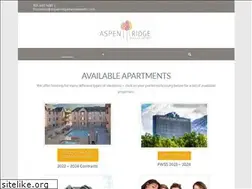 Sites similar to aspenridgemanagement.com