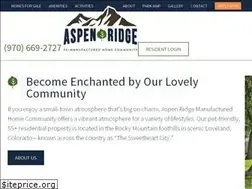 Sites similar to aspenridgemhc.com