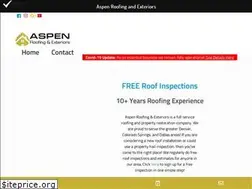 Sites similar to aspenroofingandexteriors.com