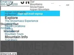 Sites similar to aspensnowmass.com