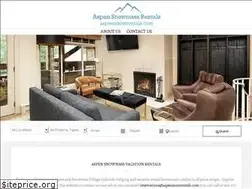 Sites similar to aspensnowrentals.com