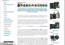 Sites similar to aspenwater.com