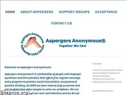 Sites similar to aspergersanonymous.org