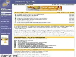 Sites similar to aspfaq.de