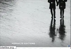 Sites similar to asphalte-editions.com