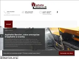 Sites similar to asphaltebernier.com