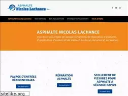 Sites similar to asphaltenicolaslachance.com