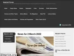 Sites similar to aspirantforum.com