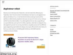 Sites similar to aspirateur-robot.info