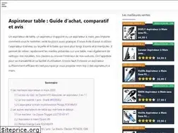 Sites similar to aspirateur-table.fr