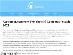 Sites similar to aspirateur.biz