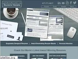Sites similar to aspirationsresume.com