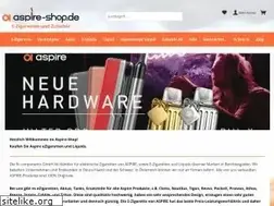 Sites similar to aspire-shop.de