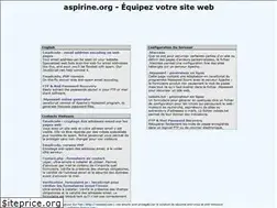 Sites similar to aspirine.org
