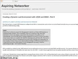 Sites similar to aspiringnetworker.blogspot.com