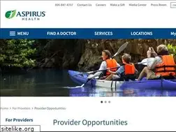 Sites similar to aspirusprovideropps.org