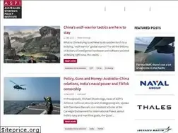 Sites similar to aspistrategist.org.au