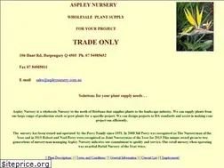 Sites similar to aspleynursery.com.au