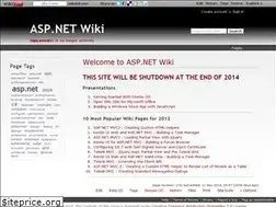 Sites similar to aspnet.wikidot.com